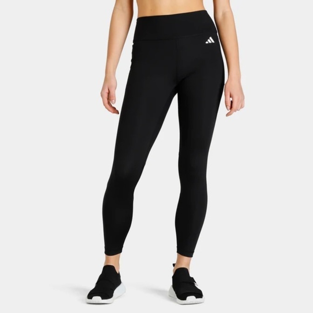 ADIDAS black high waisted 7/8 leggings Sz XL